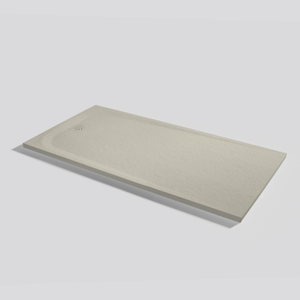 Piatto doccia Unic Slate Crema Rettangolare 160x80