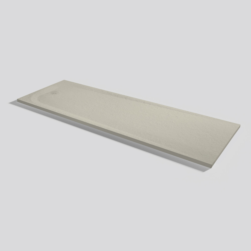 Piatto doccia Unic Slate Crema Rettangolare 200x70
