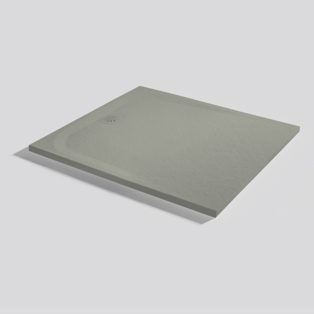 Shower tray Unic Slate Grey Rectangular 100x90