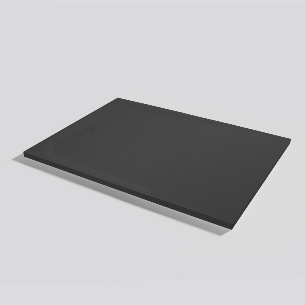 Plato de ducha Unic Slate Ink Rectangular 140x100