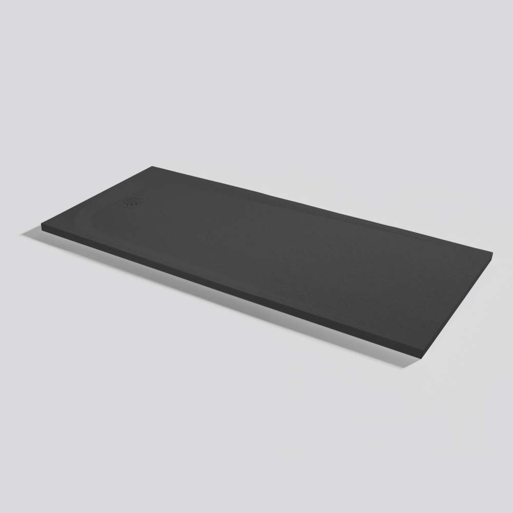 Shower tray Unic Slate Ink Rectangular 160x70