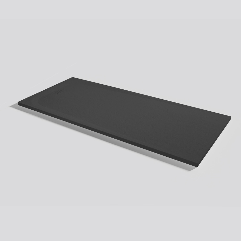 Shower tray Unic Slate Ink Rectangular 180x80