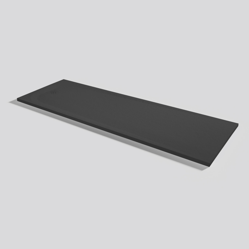 Shower tray Unic Slate Ink Rectangular 200x70