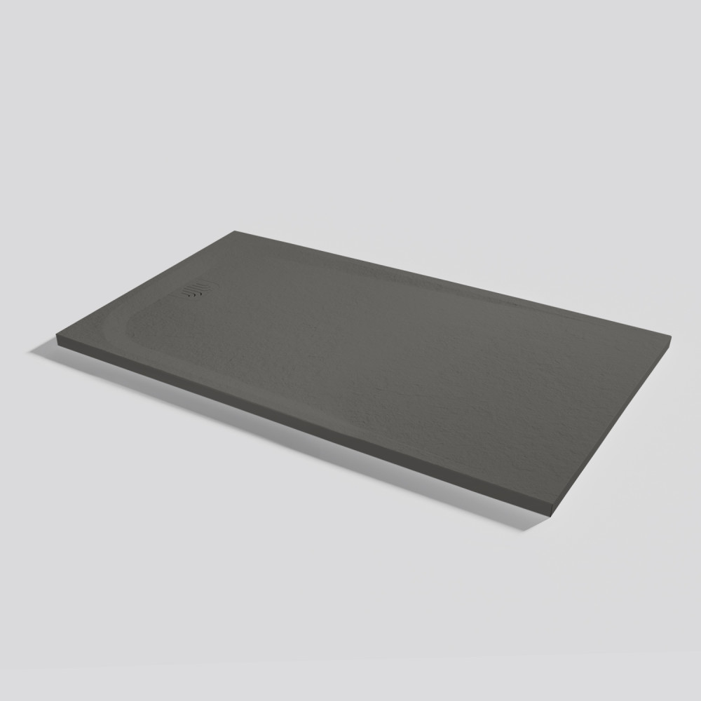 Shower tray Unic Slate Lava Rectangular 140x80