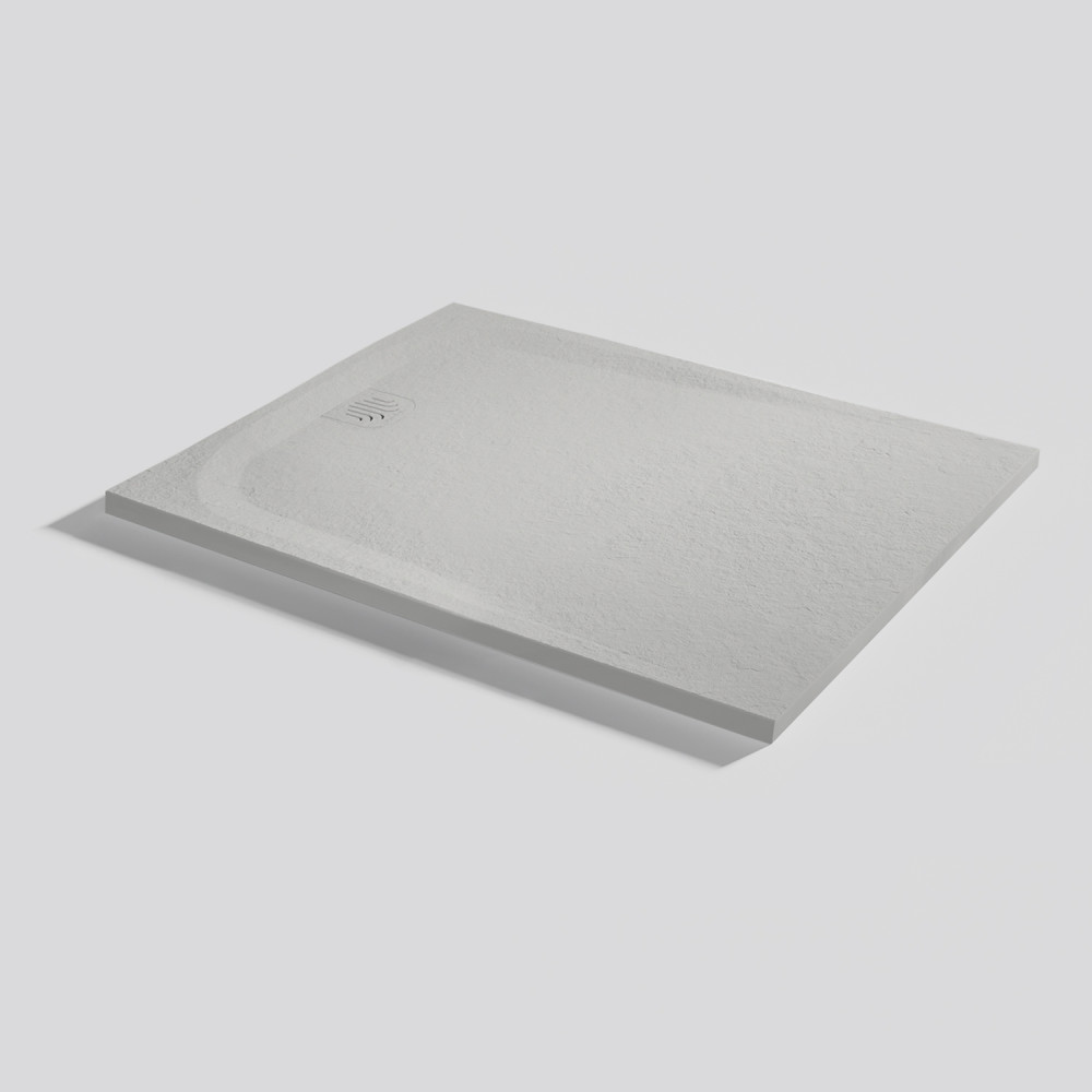 Plato de ducha Unic Slate Marfil Rectangular 100x80