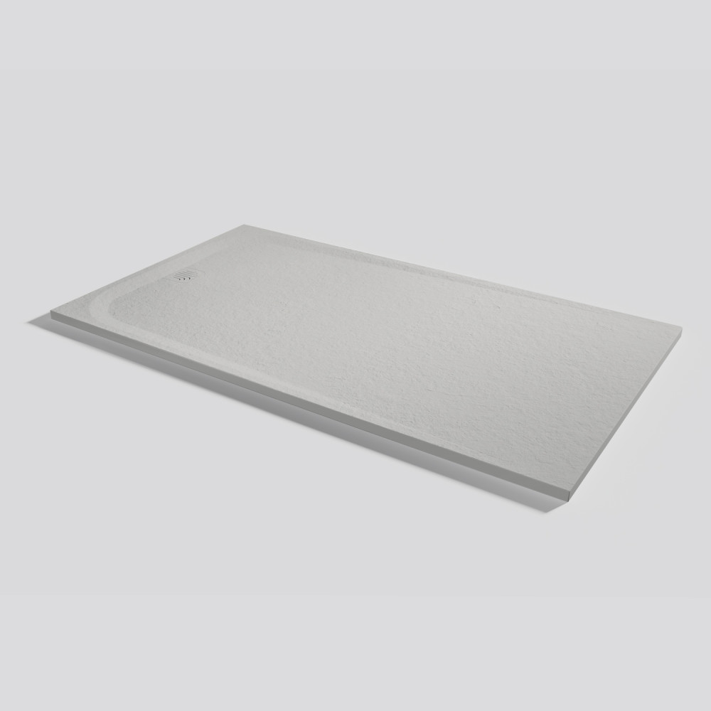 Plato de ducha Unic Slate Marfil Rectangular 180x100