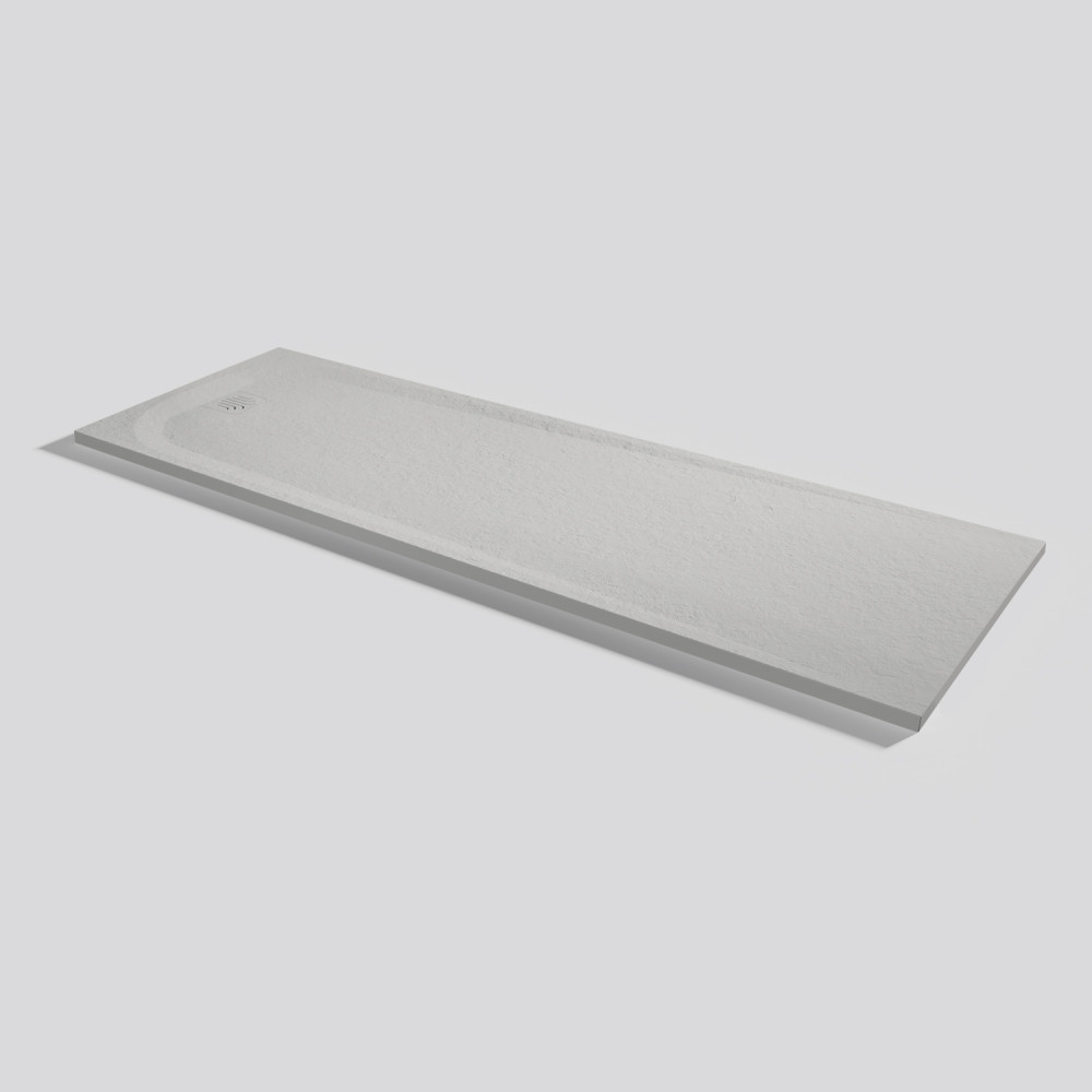 Plato de ducha Unic Slate Marfil Rectangular 200x70