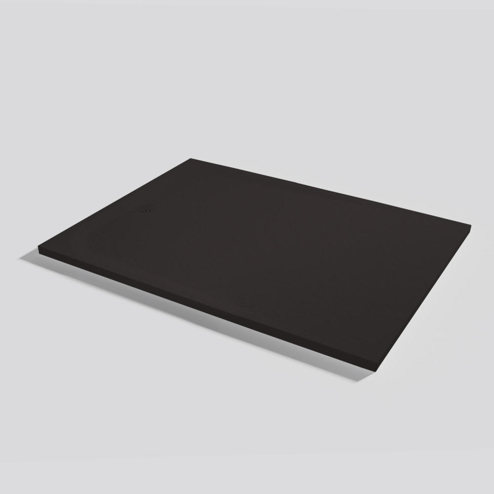 Plato de ducha Unic Slate Moka Rectangular 140x100