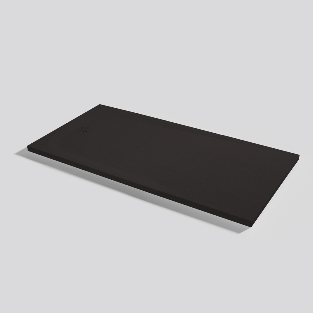 Plato de ducha Unic Slate Moka Rectangular 140x70