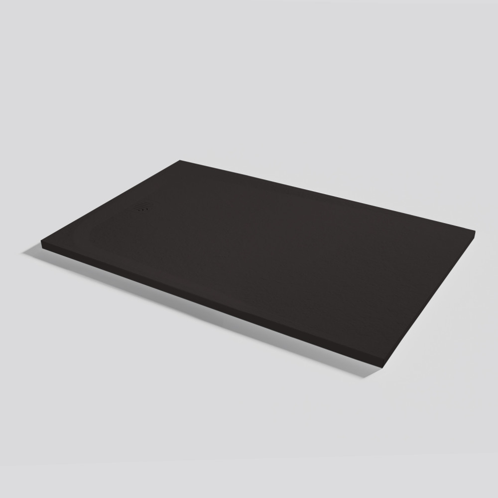 Plato de ducha Unic Slate Moka Rectangular 140x90