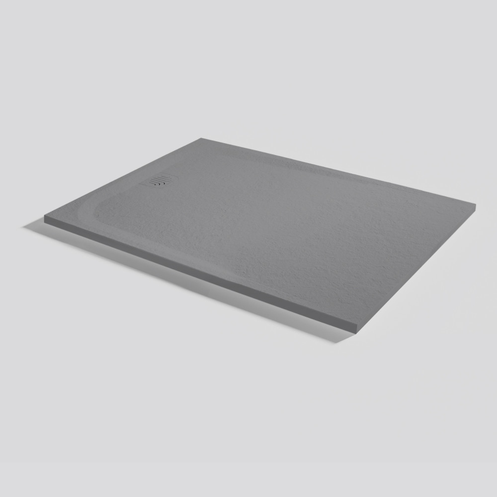 Plato de ducha Unic Slate Platinum Rectangular 120x90
