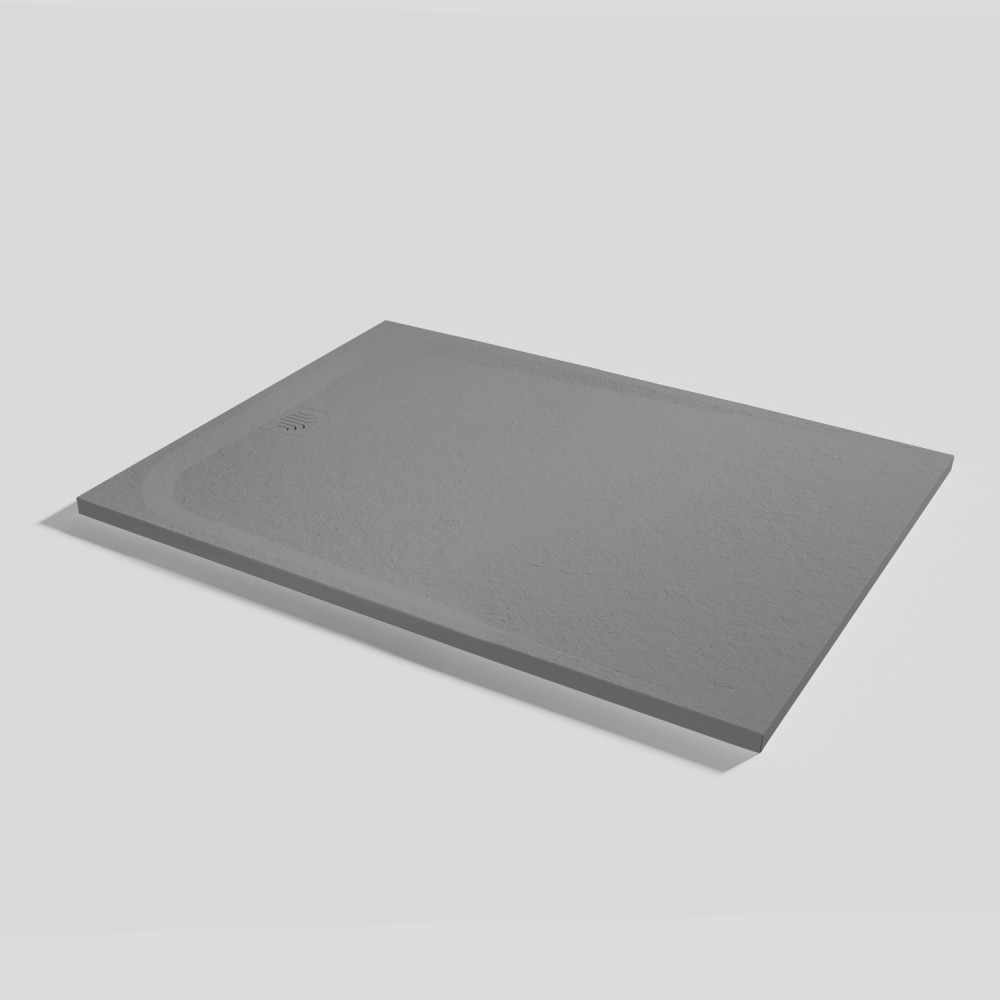 Plato de ducha Unic Slate Platinum Rectangular 140x100