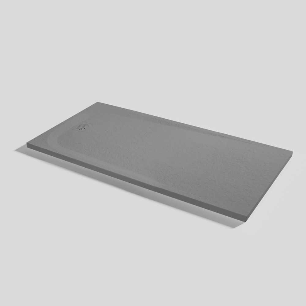 Plato de ducha Unic Slate Platinum Rectangular 140x70