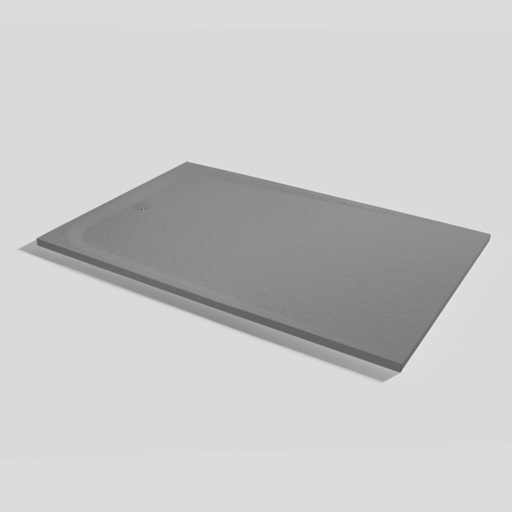 Plato de ducha Unic Slate Platinum Rectangular 160x100