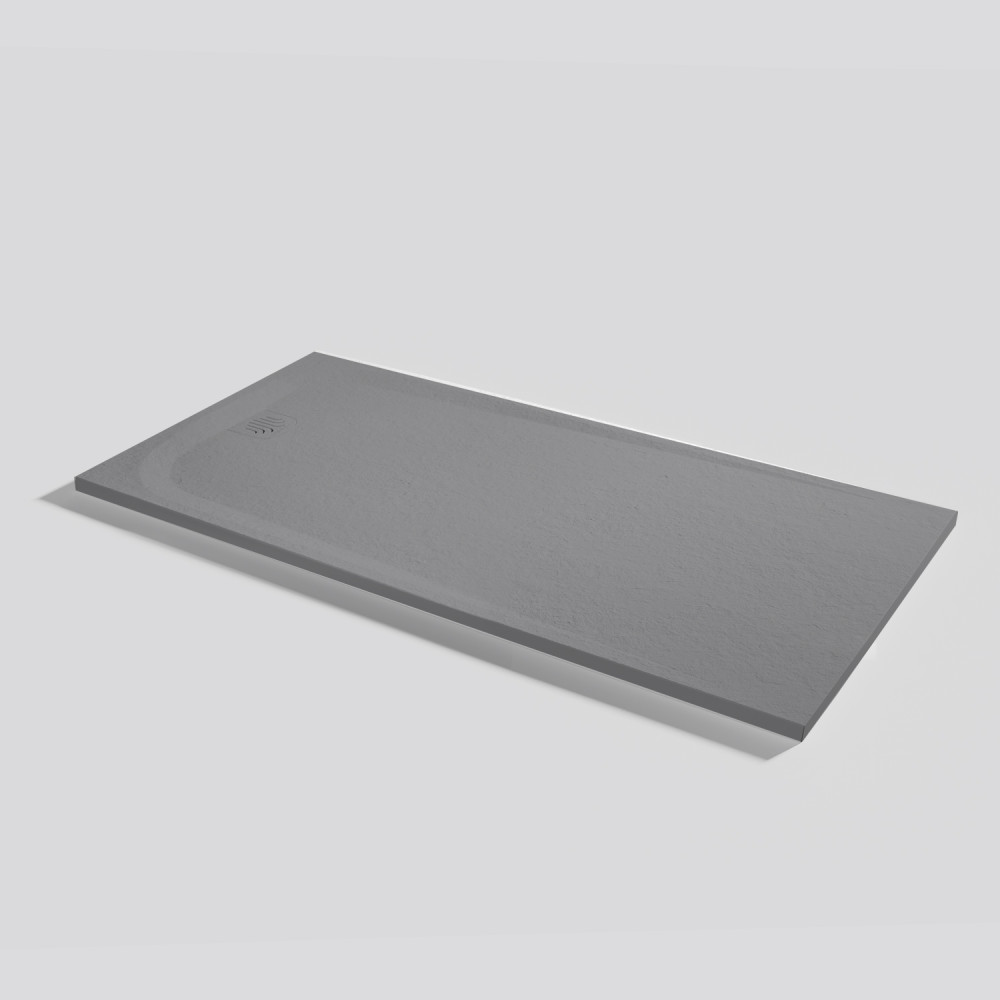 Shower tray Unic Slate Platinum Rectangular 160x80