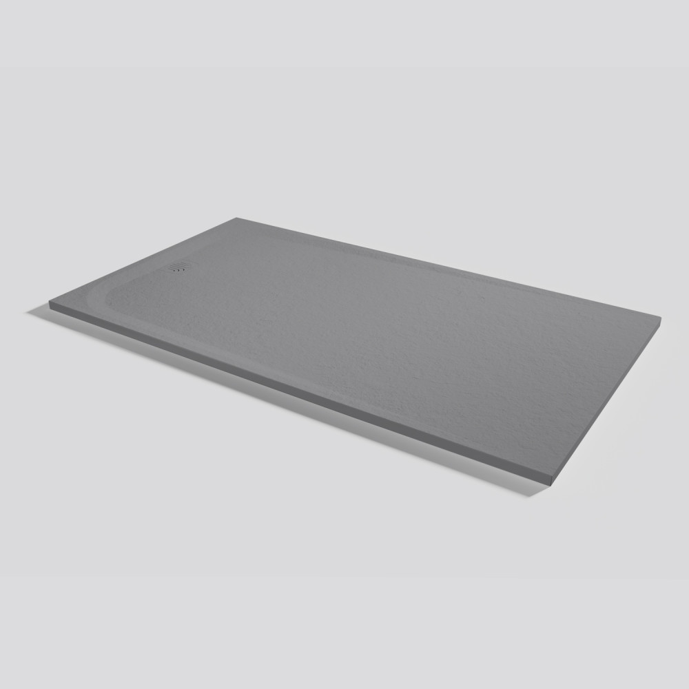 Plato de ducha Unic Slate Platinum Rectangular 180x100