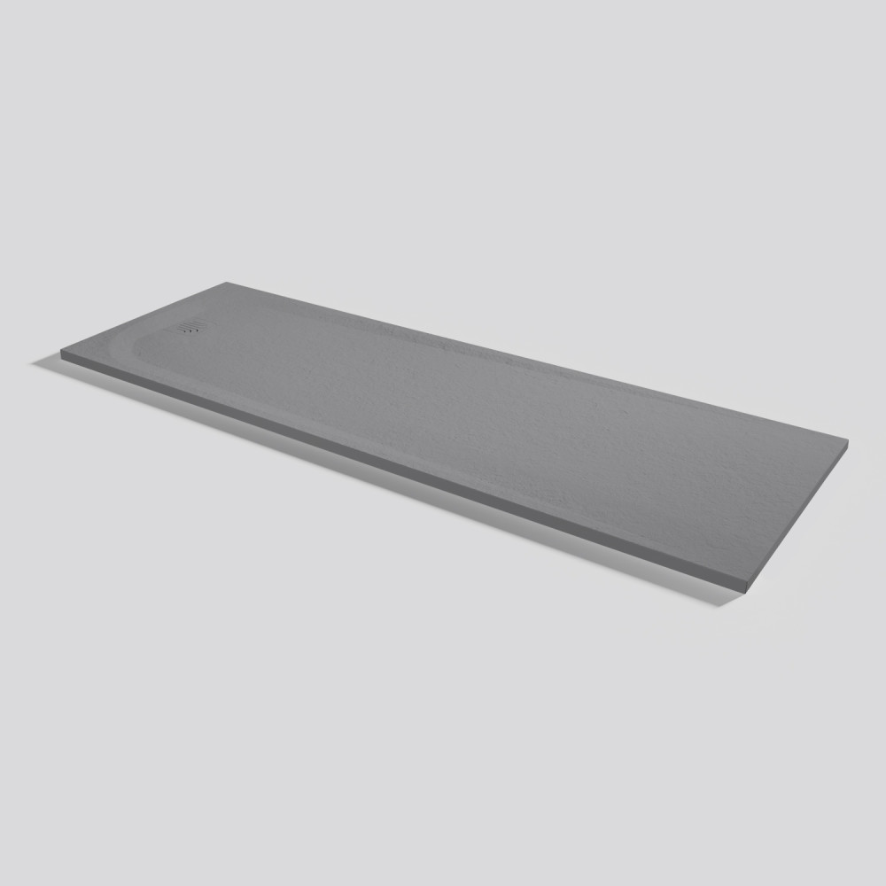 Plato de ducha Unic Slate Platinum Rectangular 200x70
