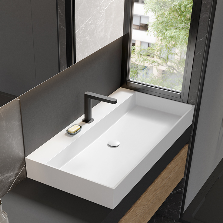 Piano de lavabo Tana