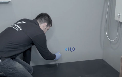 Cleaning the shower tray after installation